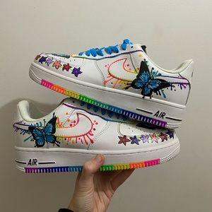GRADE SCHOOL SIZED - Butterfly Rainbow Explosion